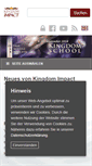 Mobile Screenshot of kingdomimpact.org